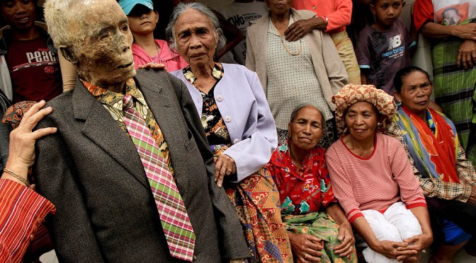The funerary practices of the Toraja people